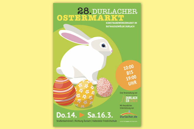 Herzlich Willkommen zum Durlacher Ostermarkt 2024!