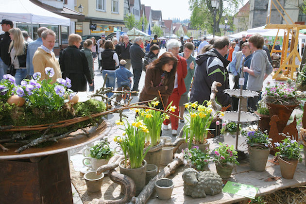 Impressionen vom Welzheimer Frühling mit Ostermarkt in Welzheim